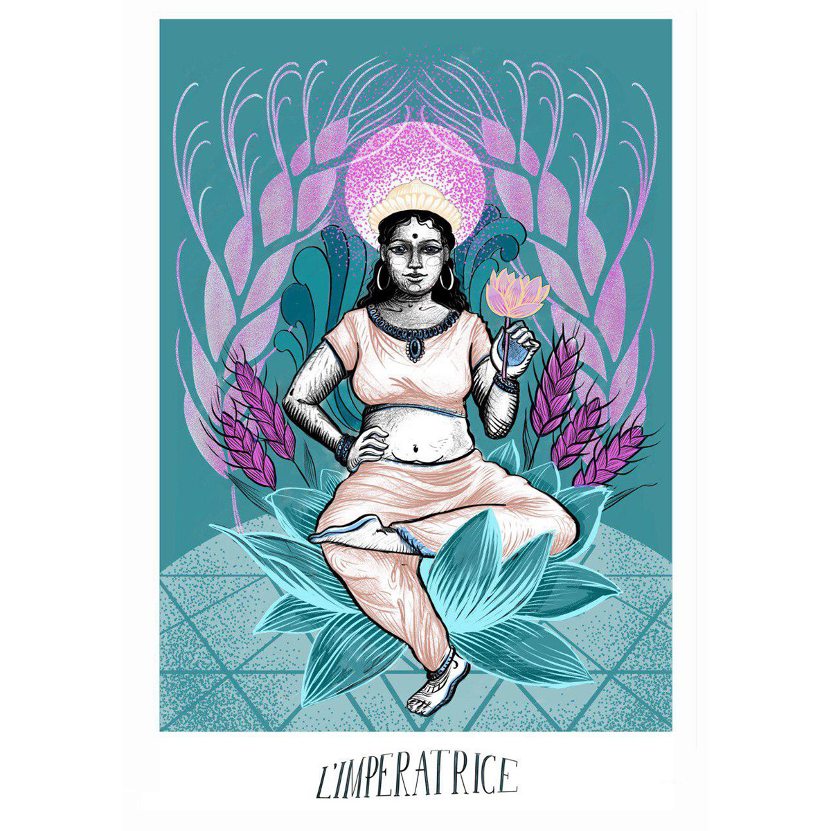 L'imperatrice / Tarot Card, Personal Project / 2022