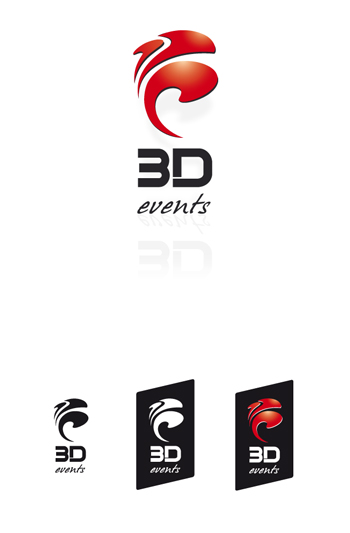 Logotype 3D Events