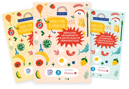 Transition alimentaire_Couvertures des 3 documents