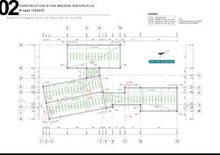 Construction neuve maison individuelle : APD Plan de plancher