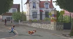 Fin d'après-midi à Bonnieres/Seine. - Gonzalo Izquierdo-illustrateur