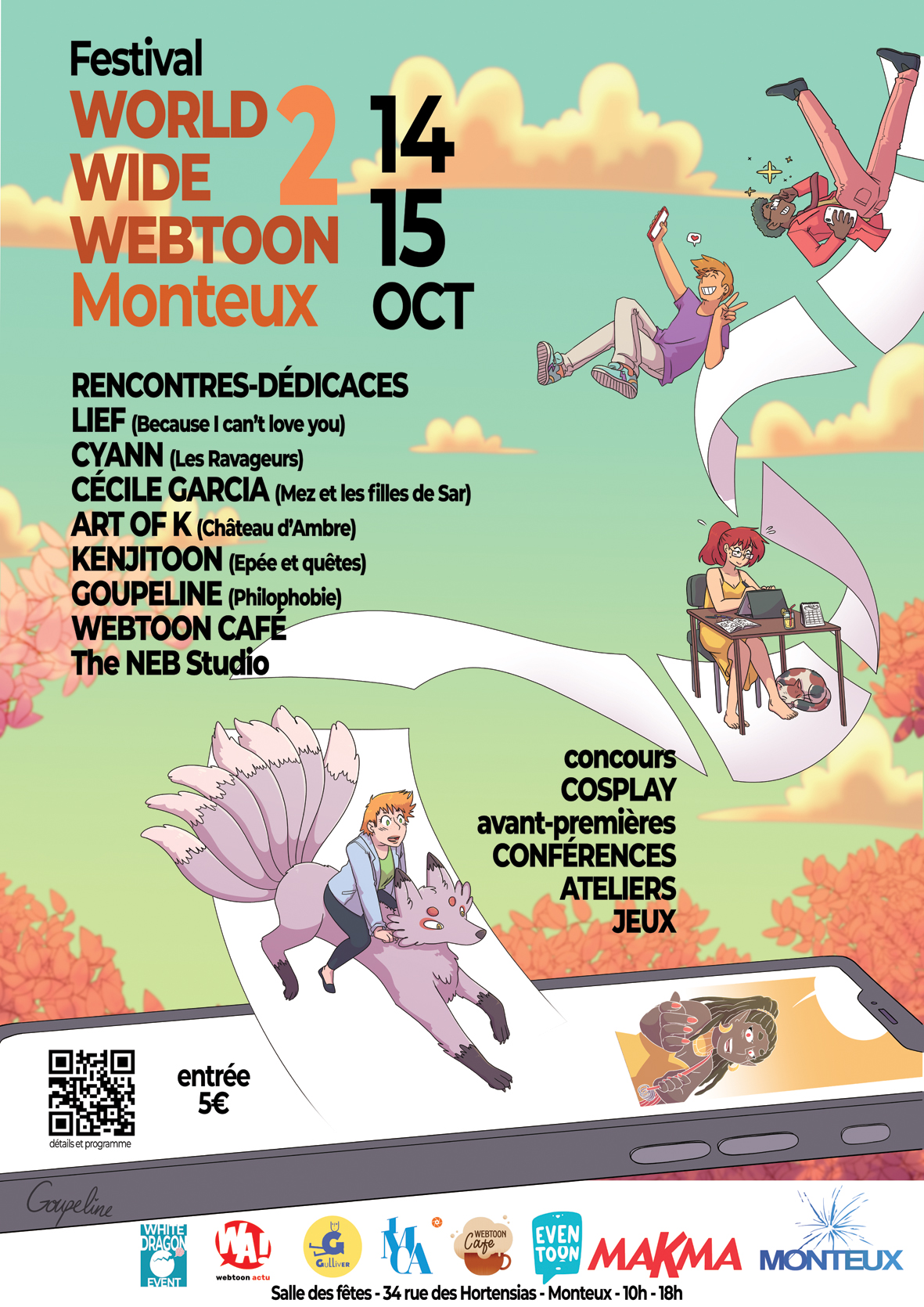 Affiche World Wide Webtoon 2023