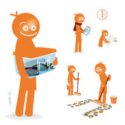 Illustration pour La Banque Alimentaire