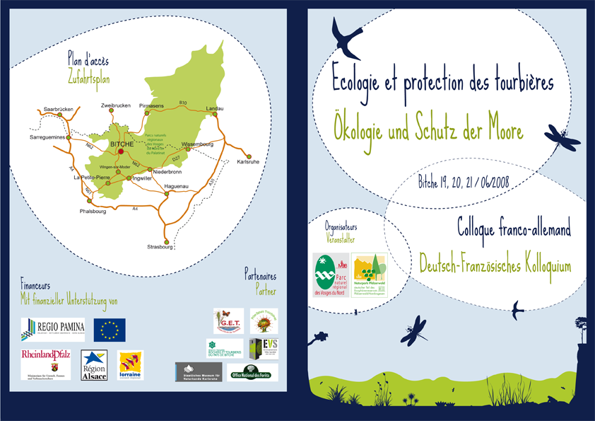 Premiere image<br/><span>Première et quatrième de couverture d'un programme conçu pour le Parc Naturel des Vosges du Nord...</span>