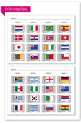 Stickers magnétiques - Coupe du Monde 2010 en Afrique du Sud