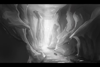 concept art falaises de glace