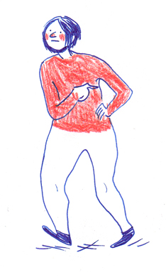 gwendoline blosse.femme.jpg - gwendoline blosse - illustrateurs/rices