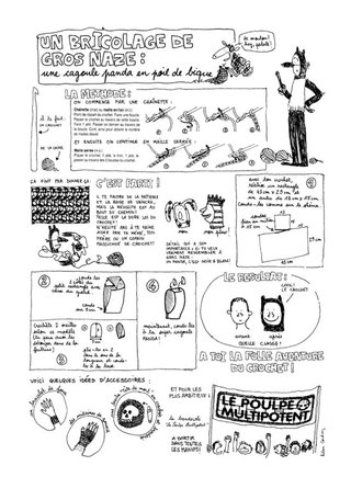 La cagoule en poil de bique