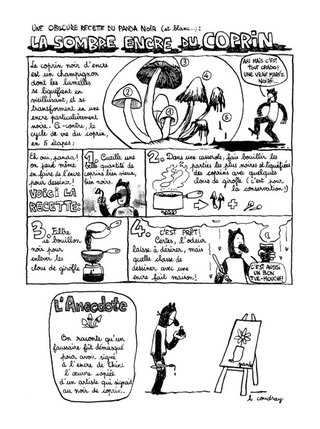 La sombre encre du coprin, page 1