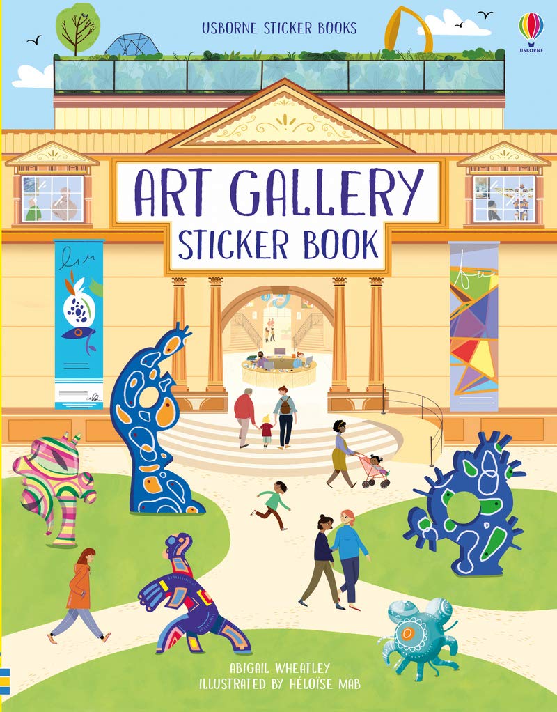 Art Gallery Sticker Book/ Usborne 2019