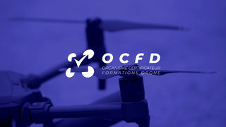 OCFD Formations Drone : logo et charte graphique (2022)