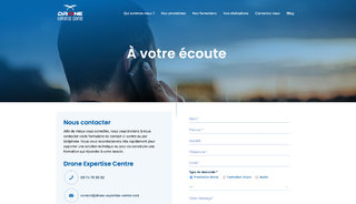 Drone Expertise Centre : site web (2020)