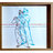 "Le joueur de fifre de Manet", acrylique/verre, 30x32,5 cms