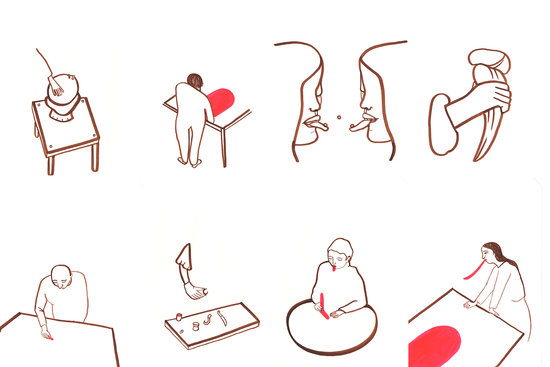 Dessins prédictifs. mamzūǧ