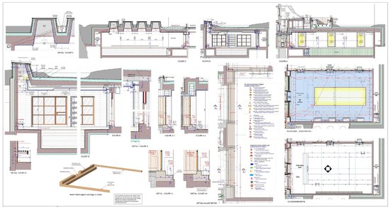 - Plan piscine