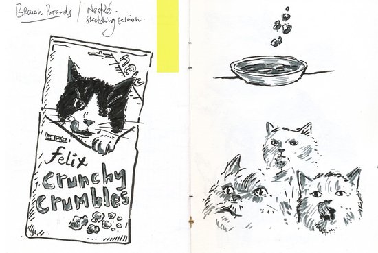 Sketching - Nestlé