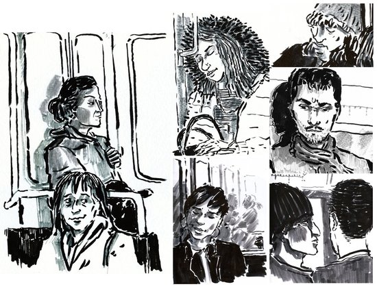 Sketch(s) Métro
