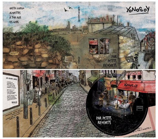 CD Packaging - "Par petits ricochets" de Yonosoy