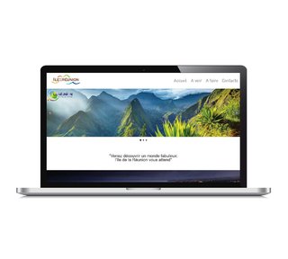 Maquette et intégration web site de l'office du tourisme de la Réunion