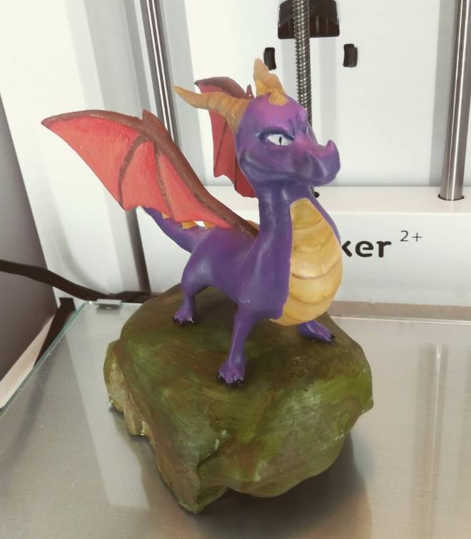 Spyro impression 3D