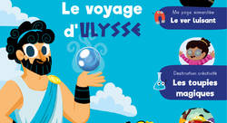 Couverture : Le Voyage d'Ulysse - Rémy Nardoux-illustrateur jeunesse