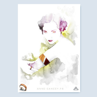 Série d'affiches pour Anne Sancey Bijoux