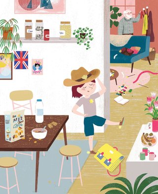 Histoires pour rêver / A l'école des cowboys