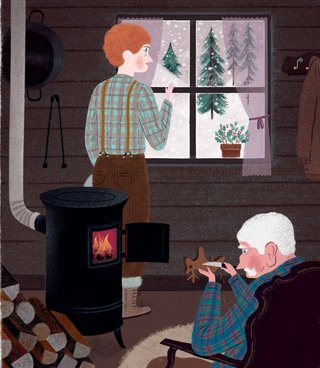 La bûche de Noël