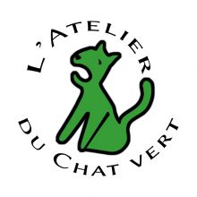 Le Chat Vert  :  Ultra-book de kao Portfolio :illustration tout support