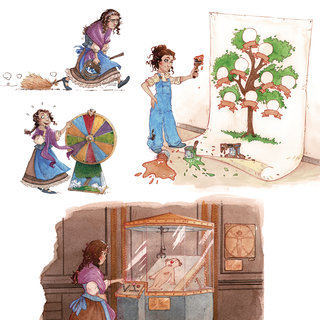 exemples illustrations livre quinceanera
