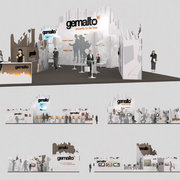 Concept de stand pour Gemalto