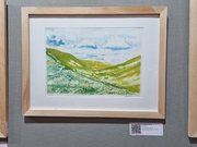 Vallée de Dienne, (exposée Art Captal 2026) vendu reste un exemplaire, 3 couleurs et réhaut de crayon de couleurs, 28,5cm x 18,5 cm (250€)