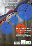 Affiche Concert Au Fil de l'Eau (Juillet 2011)