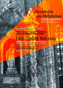Affiche pour l'ensemble vocal Les M&eacute;taboles (Juin 2010)