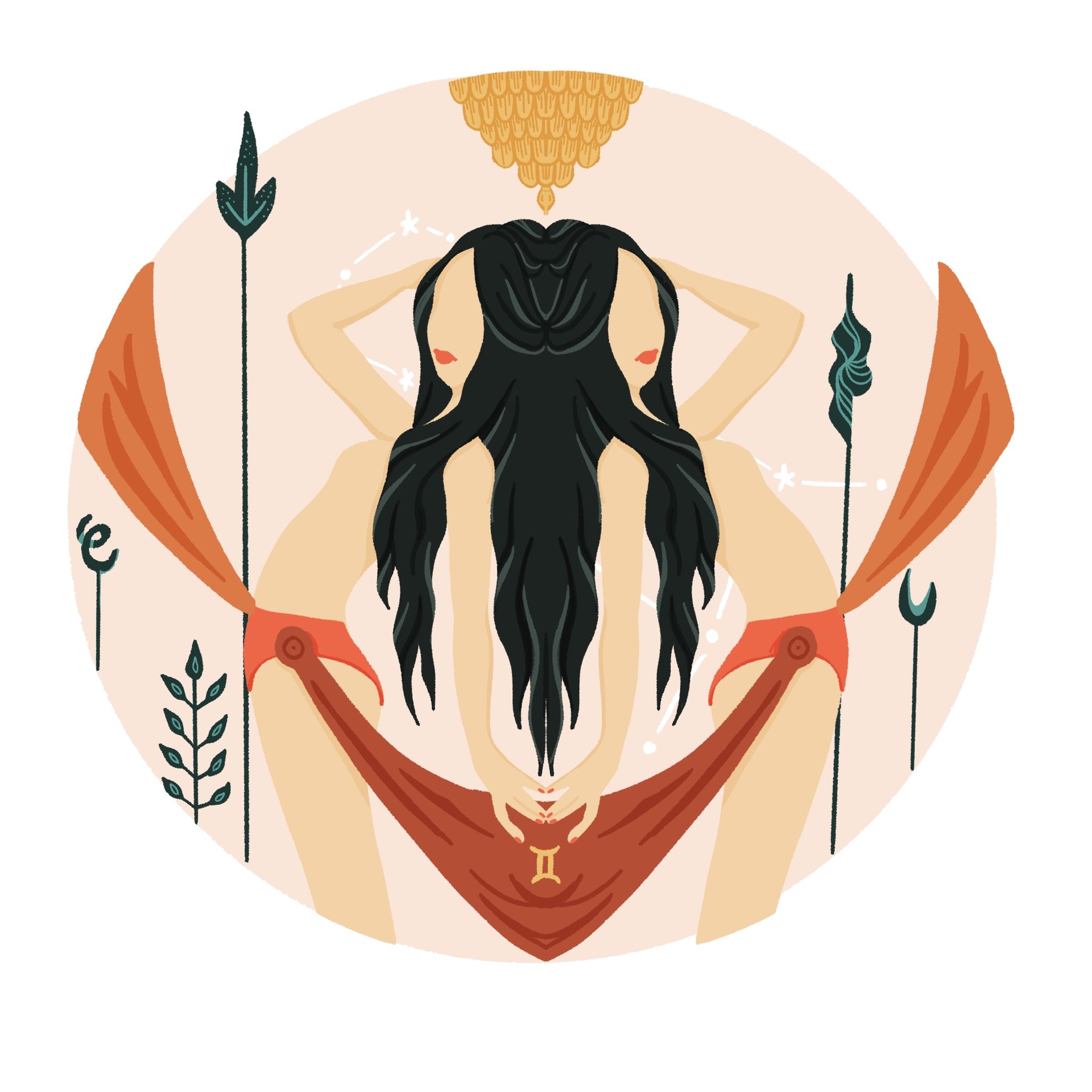 SIGNES DU ZODIAC - Gémeaux - klr foucherot - illustrateurs-jeunesse