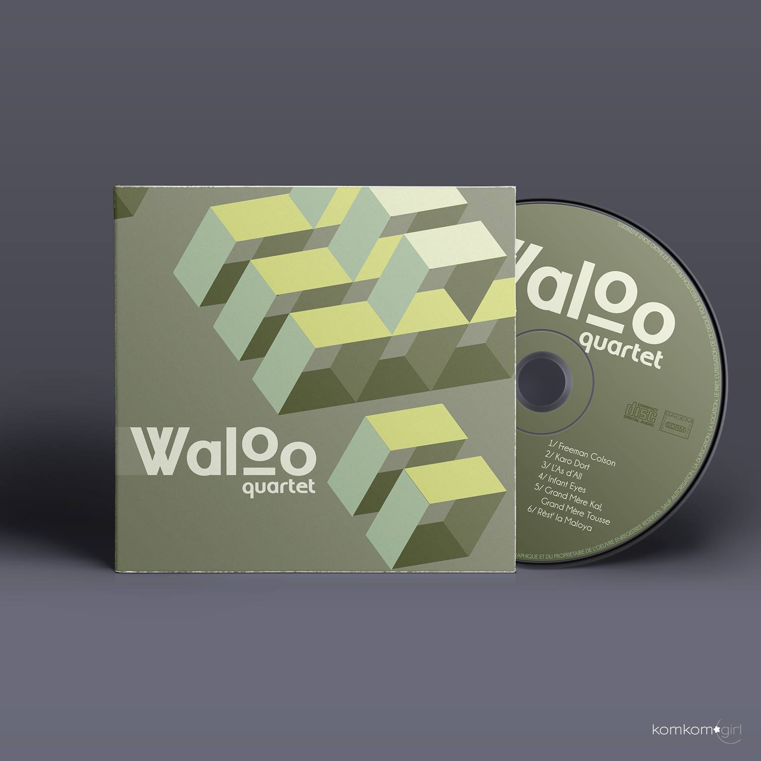 WALOO QUARTET - pochette CD
