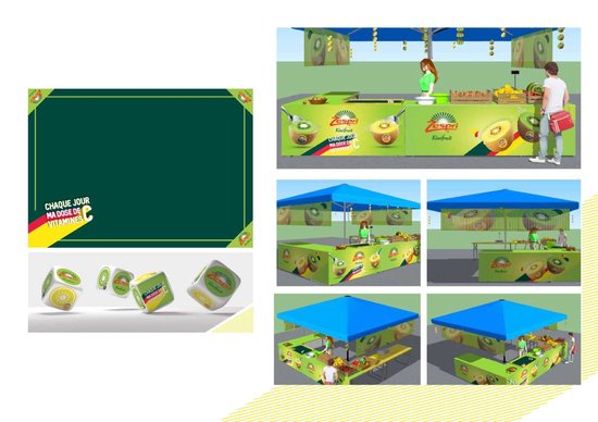 ZESPRI • Identité visuelle Op Jeu Concours