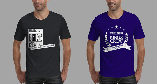 CŒUR DE RUE • LOGO CREW
