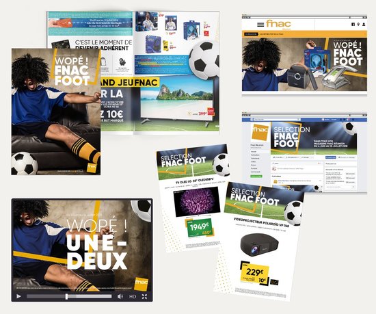 FNAC • Campagne Coupe du monde