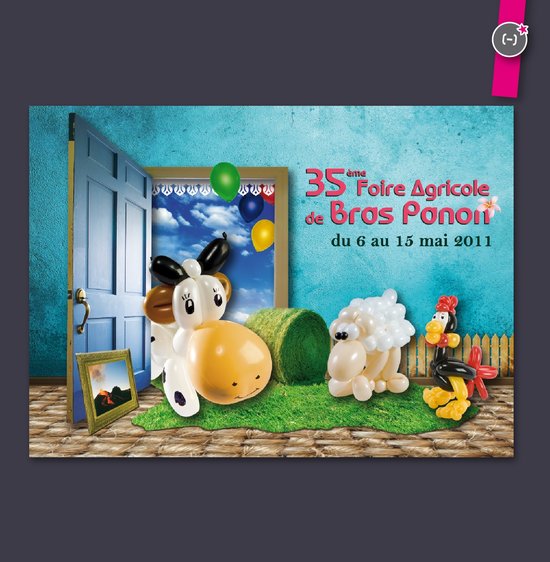 FOIRE DE BRAS PANON •  Propostion Affiche
