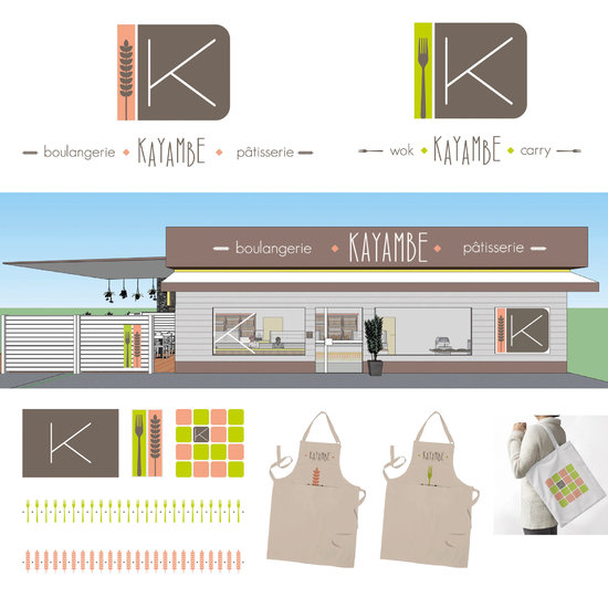 KAYAMBE • Identité Visuelle Reco amenagement point de vente