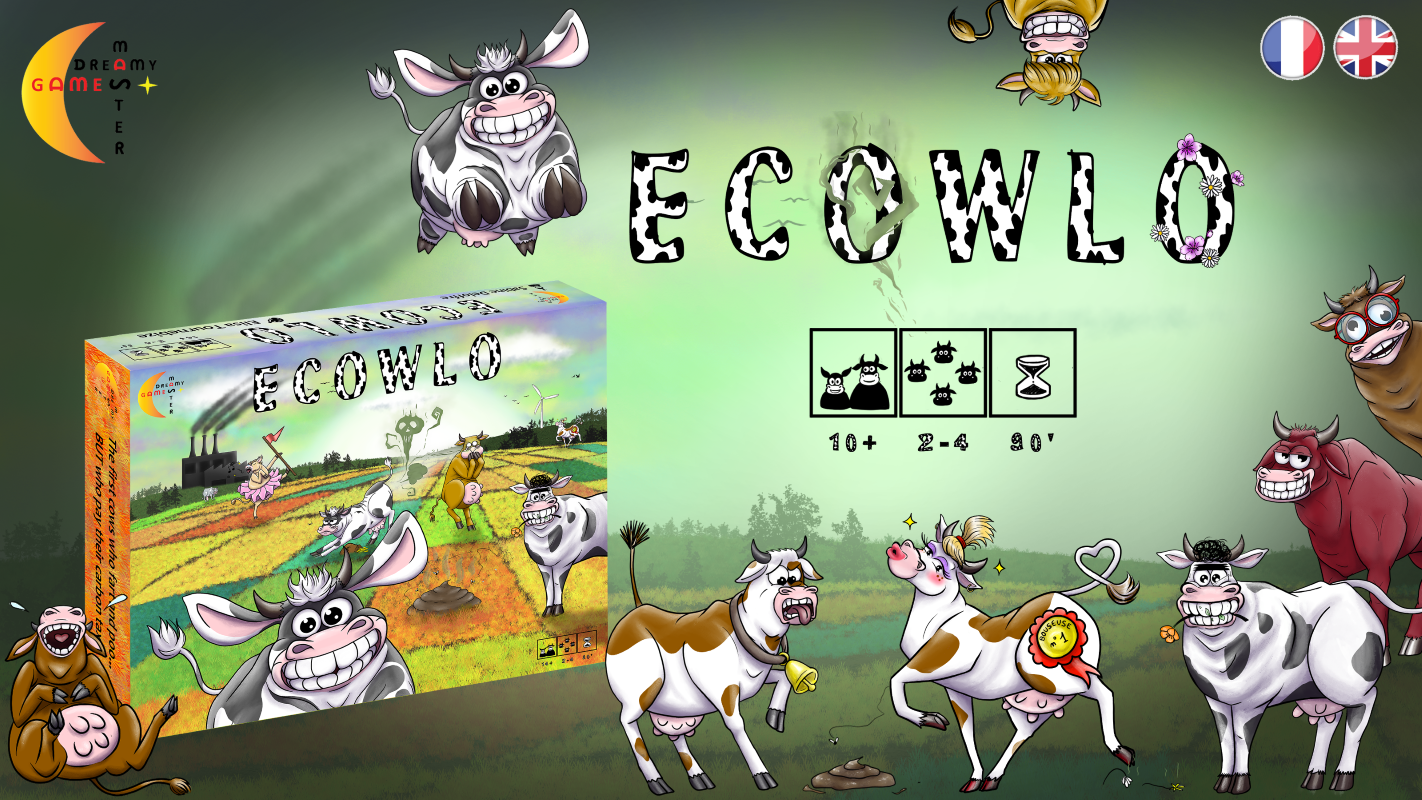 Design du jeu de société Ecowlo (commande)