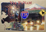 Sur la panaméricaine, l' E35 