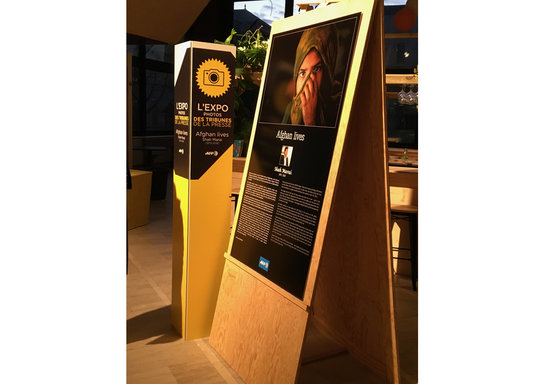 Tribunes de la Presse. Supports d'exposition 