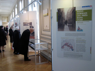 CONCEPTION de l'EXPOSITION "Saint-Germain-les-Prés dans l'Eau" 1910-2010: Centenaire d'une Crue Centennale