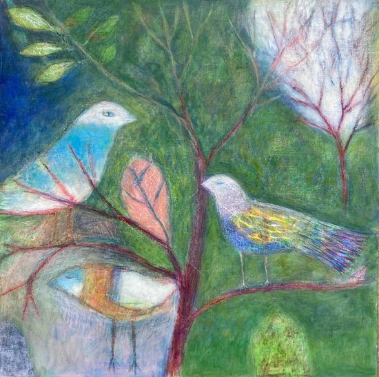 Trois oiseaux, 2022