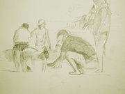 la pêche à pied