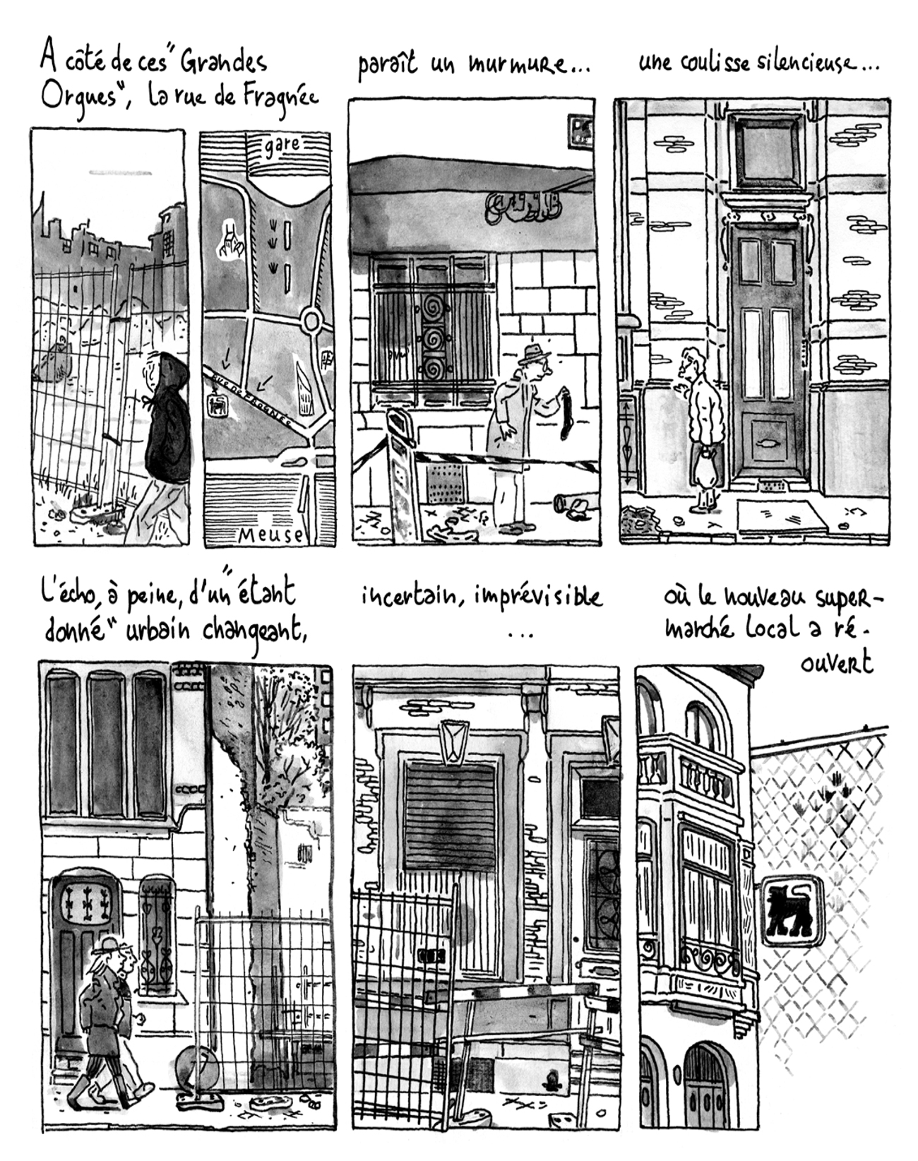 INVENTAIRES/INVENTORIES#2.  Reportage dessiné. Cellule Architecture de la FWB, 2016. In «L'Architecture d'Aujourd