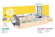 Illustration d'un kiosque (La Rpf Cuisine pro, 2021).