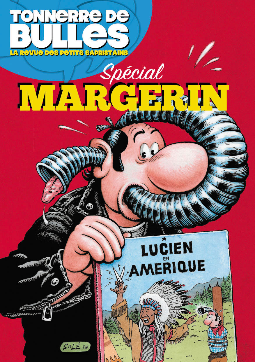 Hors-série MARGERIN de TONNERRE DE BULLES (2019), illustration de couverture par Jean Solé